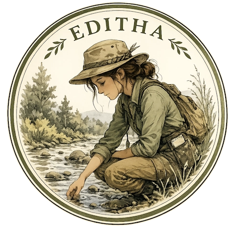 Editha field badge